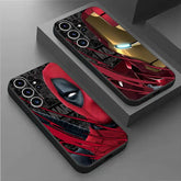 Marvel Spider-Man Half Face Phone Case for Samsung Galaxy